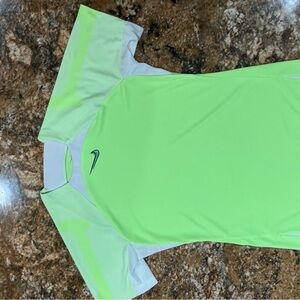 Nike Dri fit shirt size small. Neon yellow